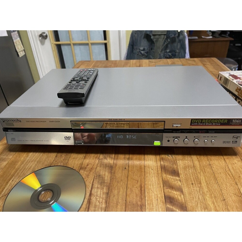 Panasonic DMR-E100HP HDD & DVD Recorder Player 160h Hard Disk Drive Progressive